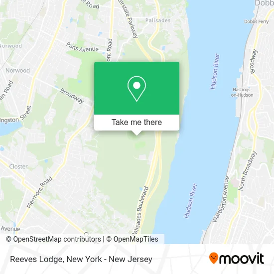 Reeves Lodge map