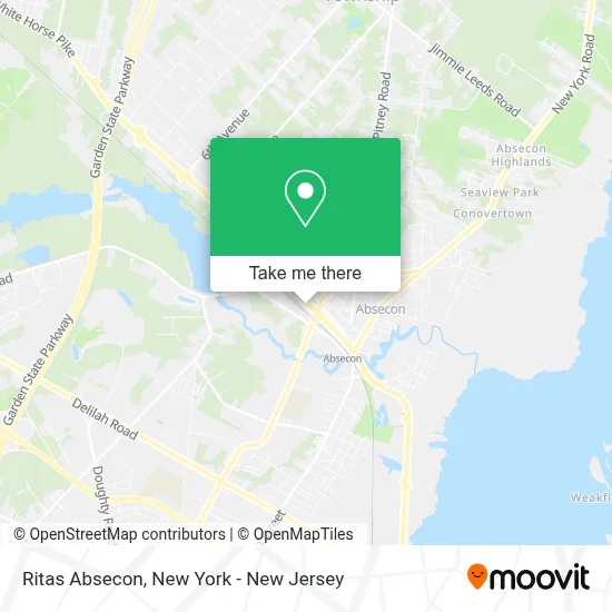 Ritas Absecon map