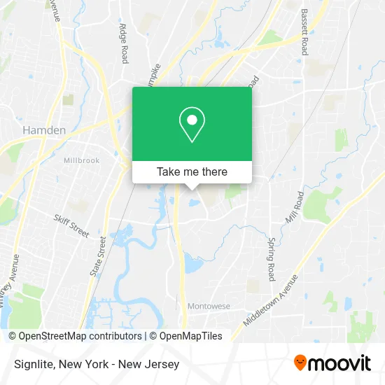 Signlite map