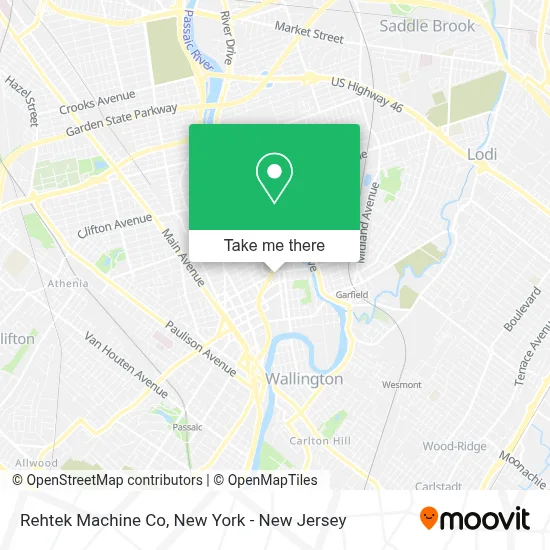 Rehtek Machine Co map