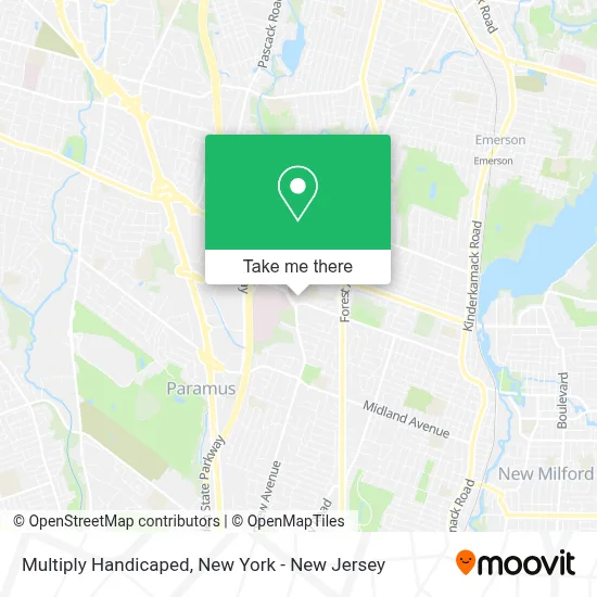Multiply Handicaped map