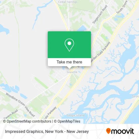 Impressed Graphics map