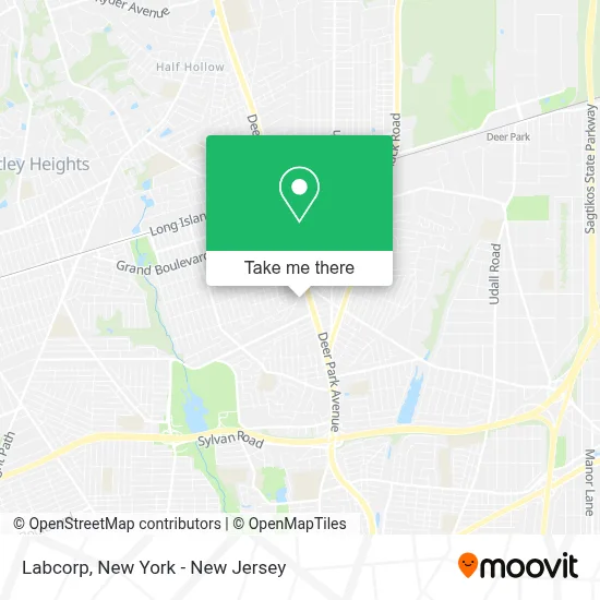 Labcorp map