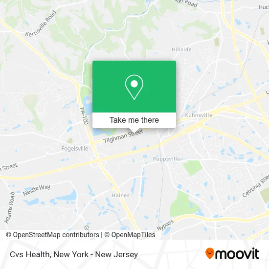 Cvs Health map