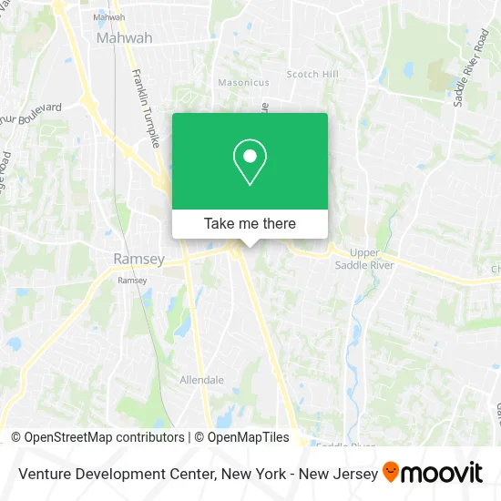 Venture Development Center map