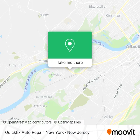 Quickfix Auto Repair map