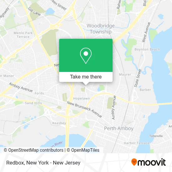 Redbox map
