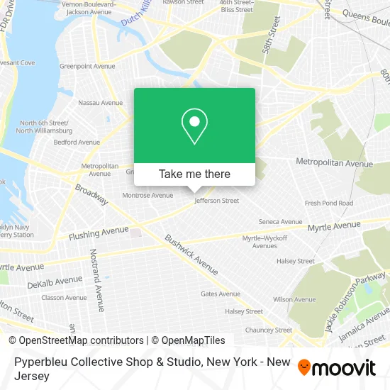 Pyperbleu Collective Shop & Studio map