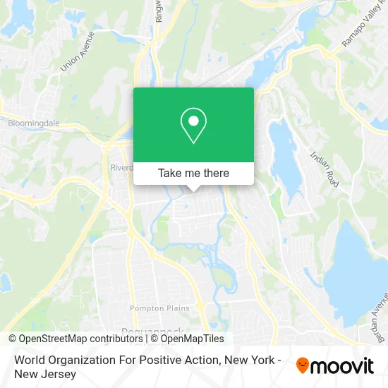 World Organization For Positive Action map