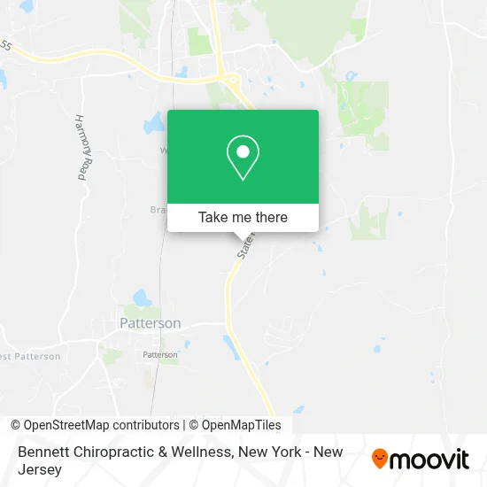 Bennett Chiropractic & Wellness map
