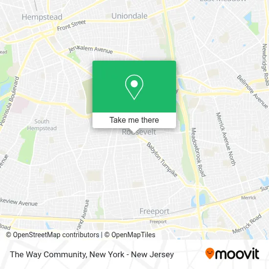 The Way Community map