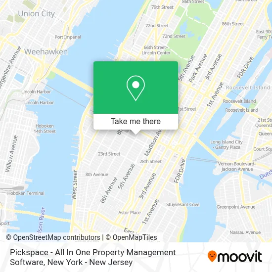 Pickspace - All In One Property Management Software map
