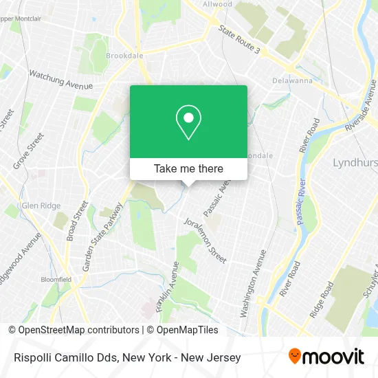 Rispolli Camillo Dds map