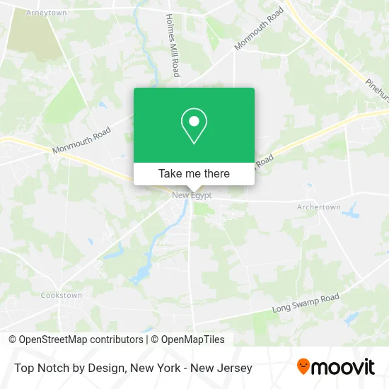 Top Notch by Design map