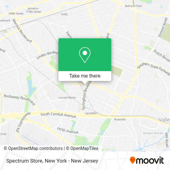 Spectrum Store map