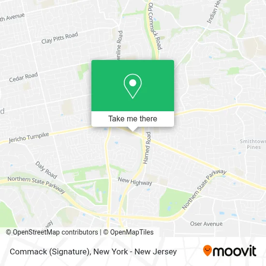 Commack (Signature) map