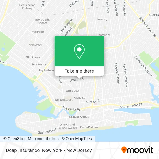 Dcap Insurance map