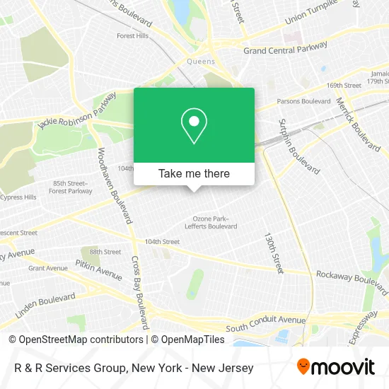 R & R Services Group map