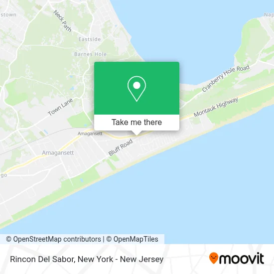 Rincon Del Sabor map