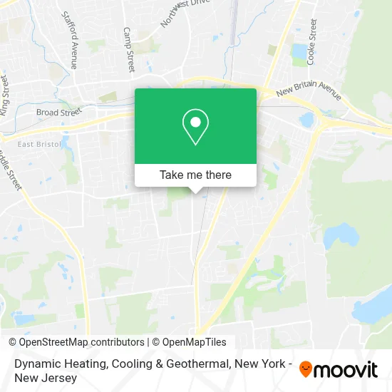 Dynamic Heating, Cooling & Geothermal map