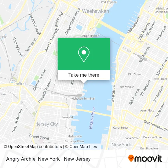 Angry Archie map