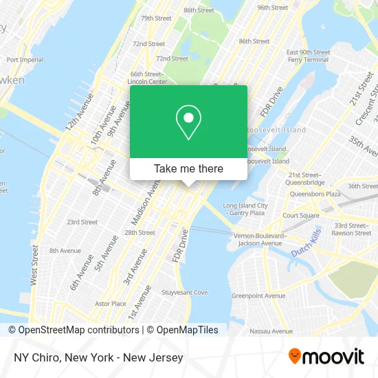 NY Chiro map