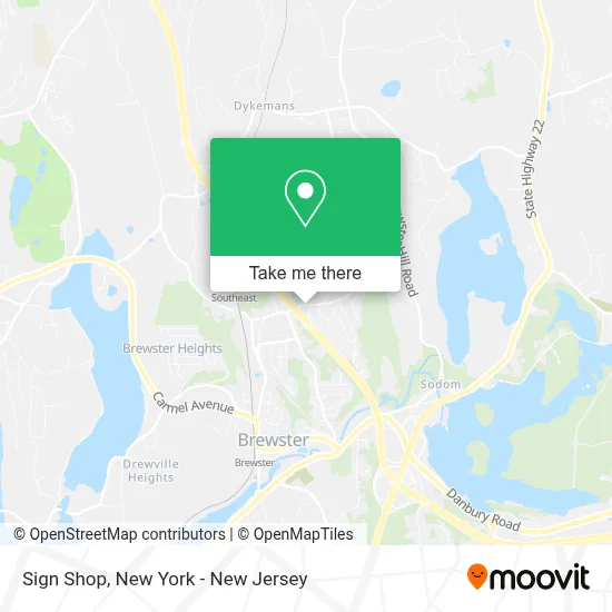 Sign Shop map