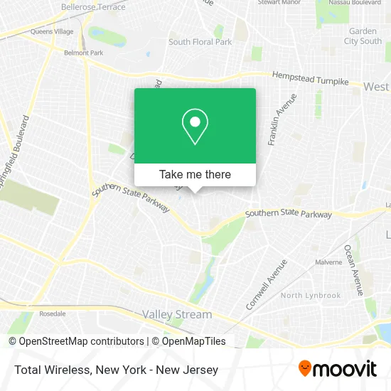 Total Wireless map