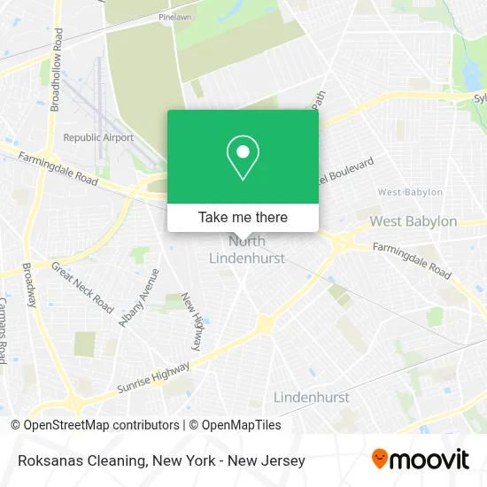Roksanas Cleaning map
