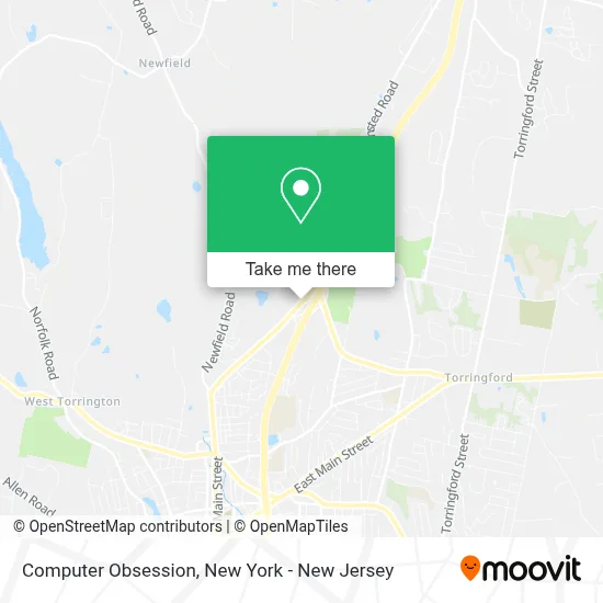Computer Obsession map