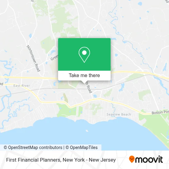First Financial Planners map
