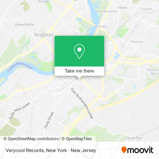 Verycool Records map
