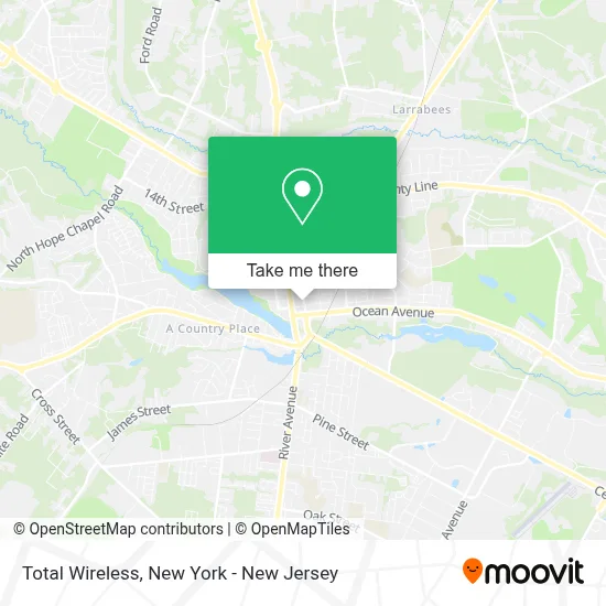 Total Wireless map