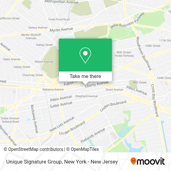 Unique Signature Group map