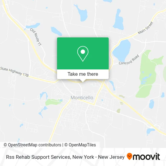 Rss Rehab Support Services map