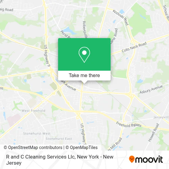 R and C Cleaning Services Llc map