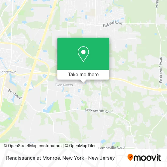 Renaissance at Monroe map