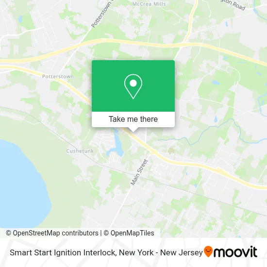 Smart Start Ignition Interlock map