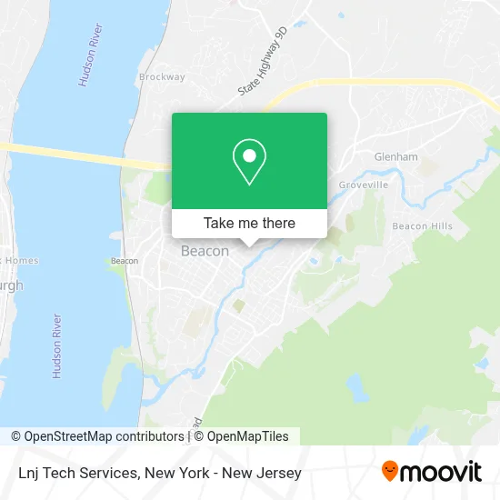 Lnj Tech Services map
