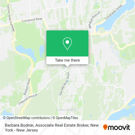 Barbara Bodnar, Associate Real Estate Broker map