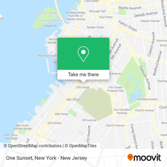One Sunset map