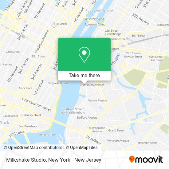 Milkshake Studio map