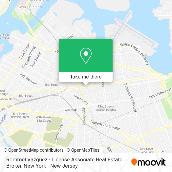 Rommel Vazquez - License Associate Real Estate Broker map