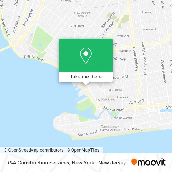 R&A Construction Services map