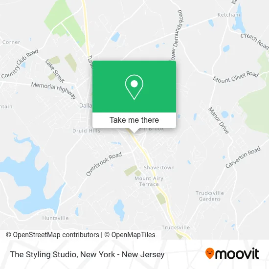 The Styling Studio map