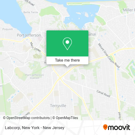 Labcorp map