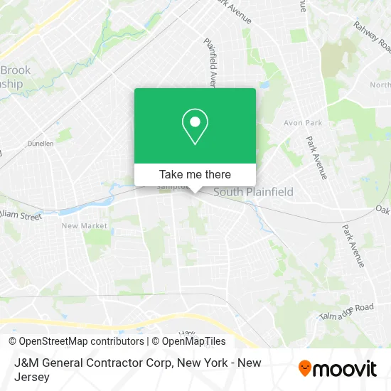 J&M General Contractor Corp map
