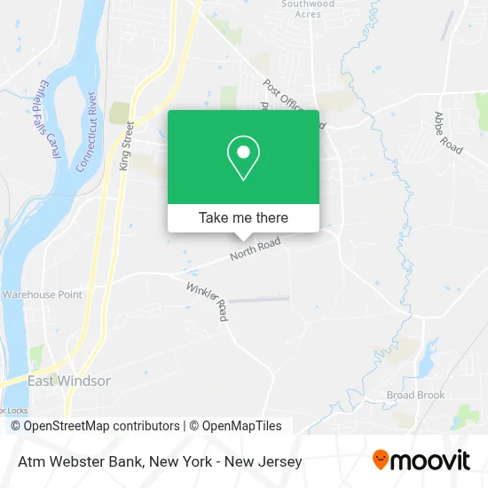 Atm Webster Bank map
