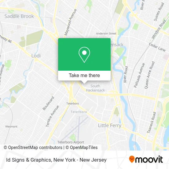 Id Signs & Graphics map