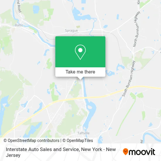 Interstate Auto Sales and Service map